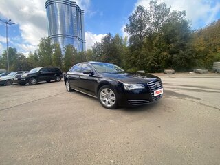 2012 Audi A8 Long III (D4), чёрный, 1630000 рублей, вид 2