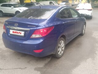 2011 Hyundai Solaris I, синий, 1000000 рублей, вид 5