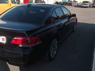 2005 BMW 7 серии 730d IV (E65/E66) Рестайлинг, чёрный, 900000 рублей, вид 5