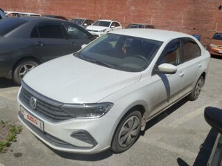 2021 Volkswagen Polo VI, белый, 1330000 рублей, вид 2