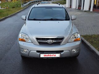 2009 Kia Sorento I Рестайлинг, серебристый, 970000 рублей, вид 3