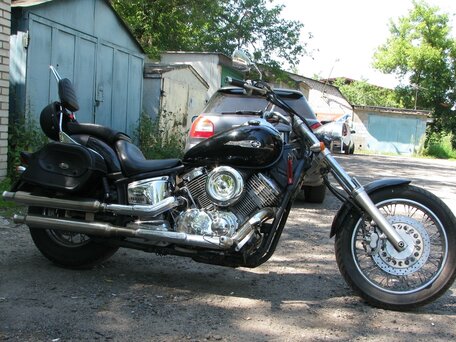 2001 Yamaha XVS1100, чёрный, 530000 рублей, вид 5