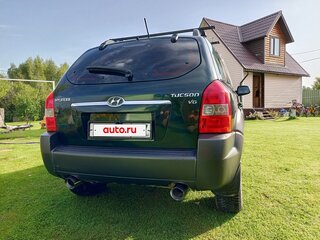 2006 Hyundai Tucson I, зелёный, 624000 рублей, вид 3