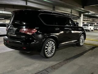 2015 Infiniti QX80 I Рестайлинг, чёрный, 3490000 рублей, вид 3