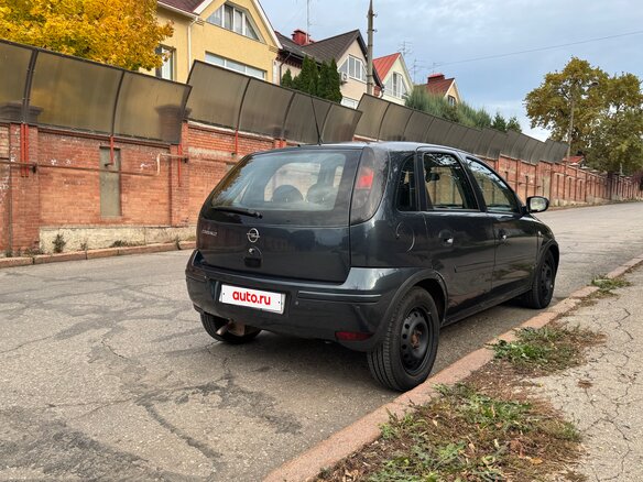 2005 Opel Corsa C Рестайлинг, серый, 300000 рублей - вид 6