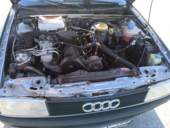 1990 Audi 80 IV (B3), серый, 1000000 рублей - вид 14