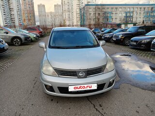 2007 Nissan Tiida I, серебристый, 470000 рублей, вид 3
