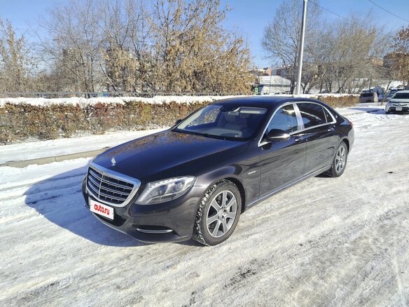 2016 Mercedes-Benz Maybach S-Класс 500 I (X222), чёрный, 5200000 рублей