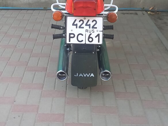 1987 Jawa 350/638, красный, 495000 рублей - вид 6