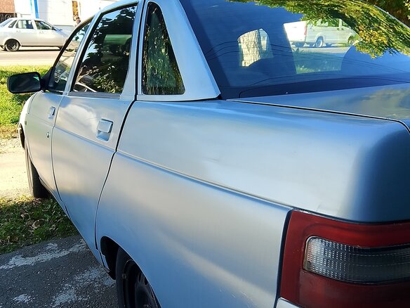 2002 Lada (ВАЗ) 2110, серебристый, 90000 рублей - вид 4