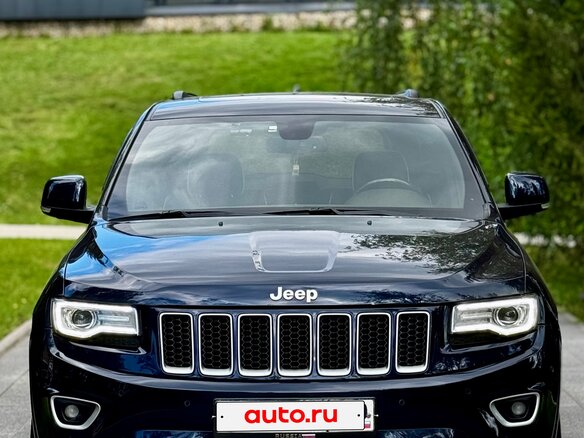 2014 Jeep Grand Cherokee IV (WK2) Рестайлинг, синий, 2500000 рублей - вид 7