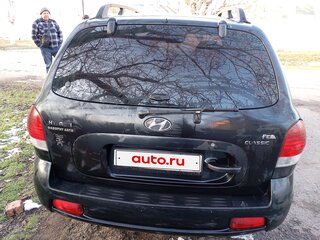2008 Hyundai Santa Fe Classic Classic, чёрный, 1200000 рублей, вид 2