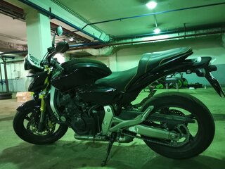 2007 Honda CB 600F Hornet, чёрный, 490000 рублей, вид 5