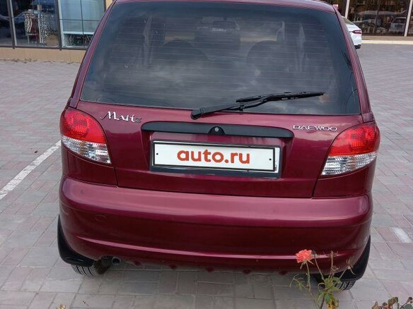 2012 Daewoo Matiz I Рестайлинг, пурпурный - вид 3