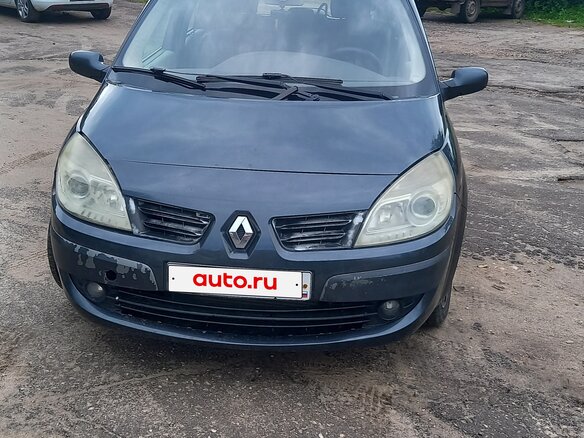 2007 Renault Scenic Grand II Рестайлинг, серый, 300000 рублей