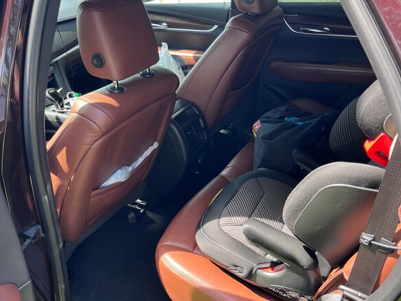 2021 Cadillac XT5 I Рестайлинг, красный, 3350000 рублей - вид 11