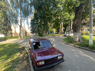 2003 Lada (ВАЗ) 2105, красный, 220000 рублей, вид 5