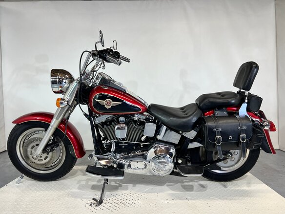 1998 Harley-Davidson Fat Boy, пурпурный, 770000 рублей - вид 29
