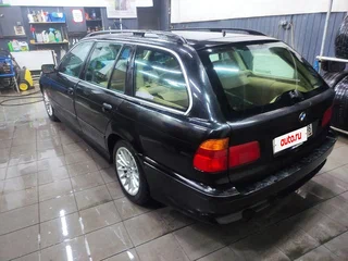 2001 BMW 5 серии 520i IV (E39) Рестайлинг, чёрный, 585000 рублей, вид 4