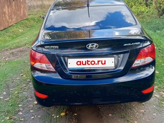 2013 Hyundai Solaris I, чёрный, 850000 рублей, вид 2