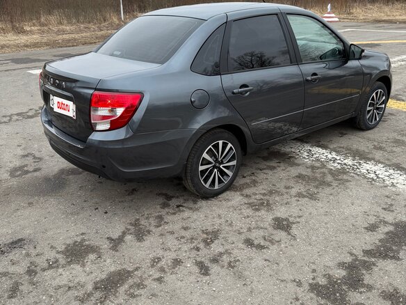2023 Lada (ВАЗ) Granta I Рестайлинг, серый, 850000 рублей - вид 2