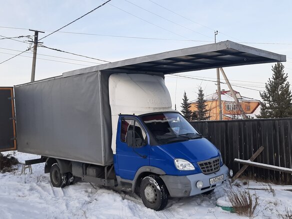 2010 ГАЗ Валдай, синий, 1200000 рублей - вид 6