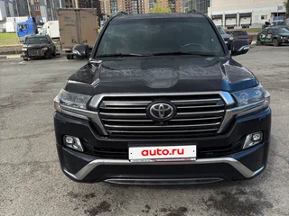 2017 Toyota Land Cruiser 200 Series Рестайлинг 2, чёрный, 4790000 рублей, вид 3