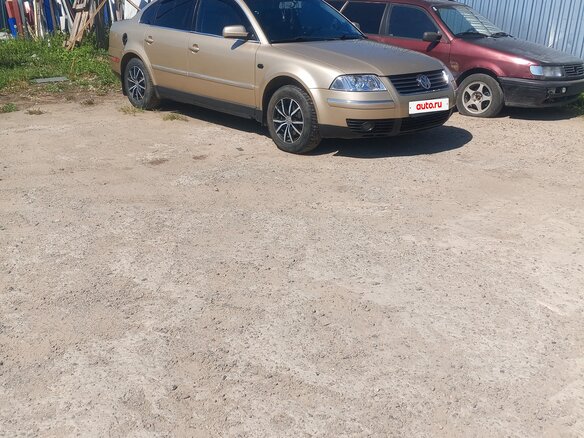 2002 Volkswagen Passat B5 Рестайлинг, золотистый, 450000 рублей - вид 8