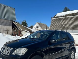 2008 Mercedes-Benz M-Класс 280 II (W164), чёрный, 1300000 рублей, вид 3