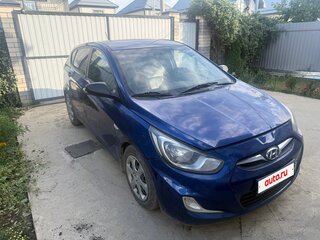 2012 Hyundai Solaris I, синий, 750000 рублей, вид 2