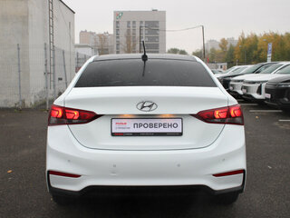 2018 Hyundai Solaris II, белый, 1285000 рублей, вид 5