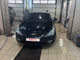 2012 Hyundai Sonata VI (YF), чёрный, 950000 рублей, вид 4