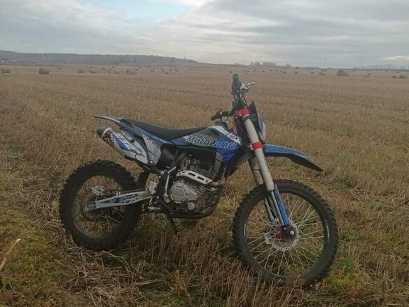 2024 Motoland XT250, синий, 100000 рублей