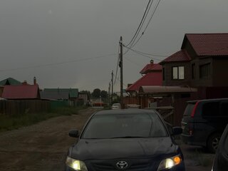 2007 Toyota Camry VI (XV40), чёрный, 850000 рублей, вид 2