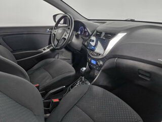 2011 Hyundai Solaris I, чёрный, 563000 рублей, вид 5