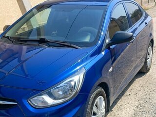 2013 Hyundai Solaris I, синий, 500000 рублей, вид 2