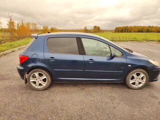 2006 Peugeot 307 I Рестайлинг, синий, 235000 рублей, вид 4