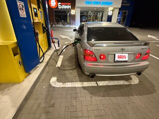 1999 Toyota Aristo 4-speed II, серый, 700000 рублей, вид 4