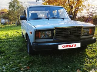 2004 Lada (ВАЗ) 2107, белый, 300000 рублей, вид 1