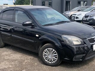 2011 Kia Rio II Рестайлинг, чёрный, 459000 рублей, вид 1