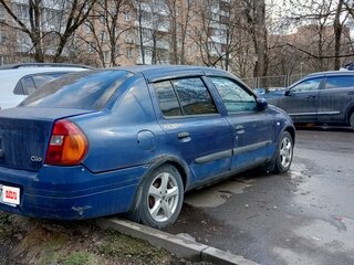 2001 Renault Clio II, синий, 170000 рублей, вид 3