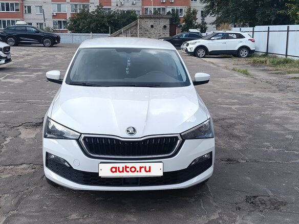 2021 Skoda Rapid II, белый