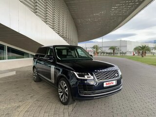 2020 Land Rover Range Rover IV Рестайлинг, синий, 4540000 рублей, вид 4