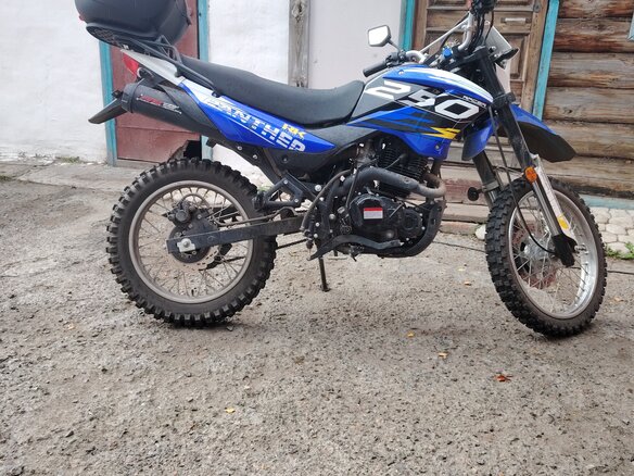 2024 Racer Enduro, синий, 110000 рублей