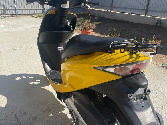 2010 Honda Dio, жёлтый, 50000 рублей - вид 1