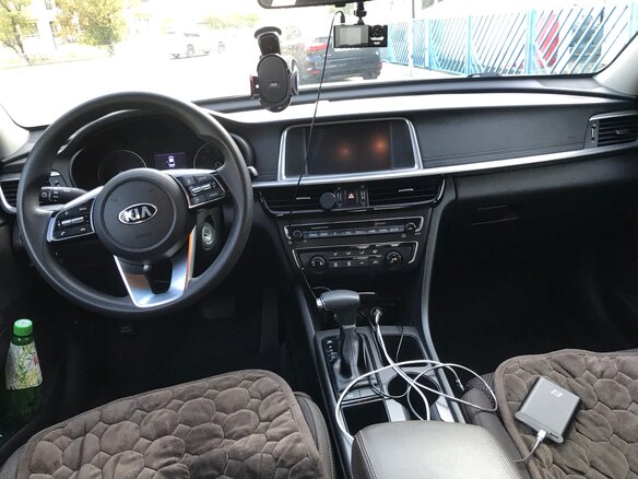 2019 Kia Optima IV Рестайлинг, белый, 2500000 рублей - вид 26