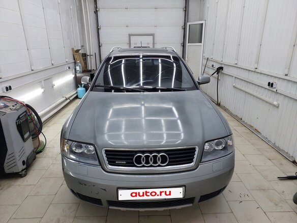 2002 Audi A6 allroad I (C5), серебристый, 550000 рублей