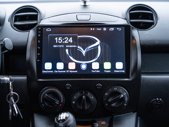 2008 Mazda 2 II (DE), серебристый - вид 8