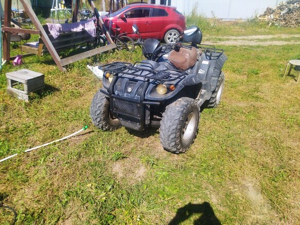 2013 Stels ATV-500, чёрный, 290000 рублей