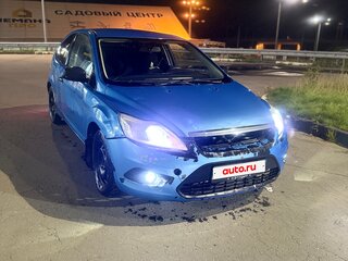 2008 Ford Focus II Рестайлинг, голубой, 230000 рублей, вид 4